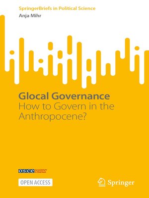 cover image of Glocal Governance